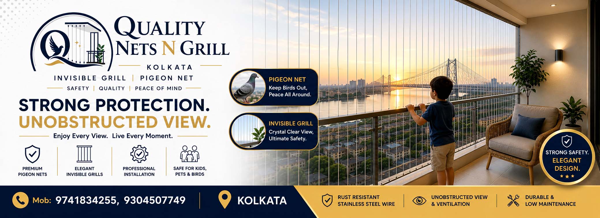 Qualiti Nets N Grill Banner 1